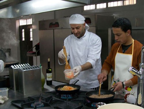 lezioni di cucina italiana in palestina