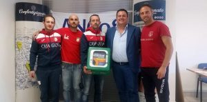 consegna caserta defibrillatore