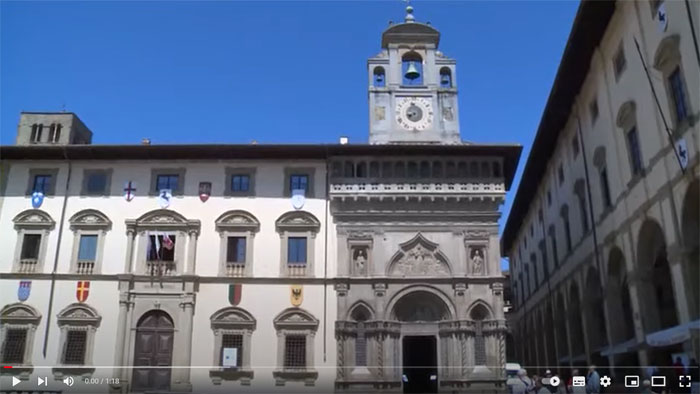 tg teletruria restauro arezzo orologio