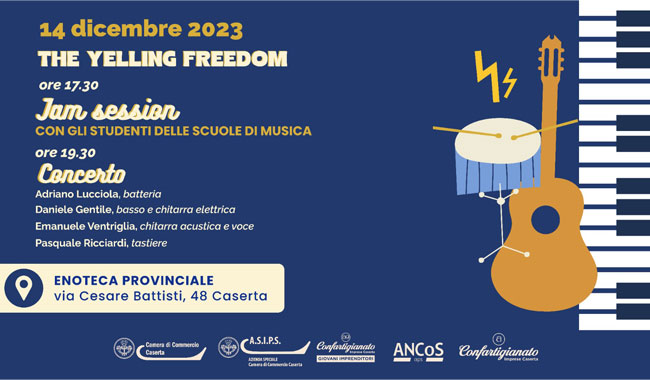 evento musicale "the yelling freedom"
