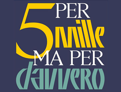 5 per mille ma per davvero appello al governo tetto 5x1000