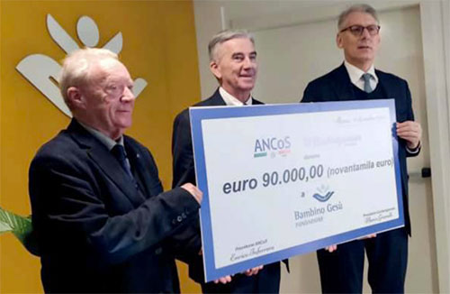 assegno donazione bambin gesù confartigianato ancos