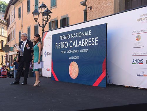 Premio Pietro Calabrese a Soriano nel Cimino i premiati