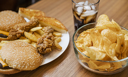 cibi processati junk food