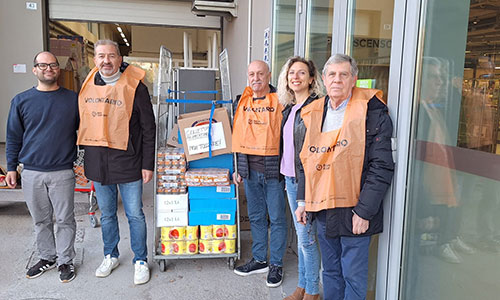 colletta alimentare supermercato oasi macerata ancos aps