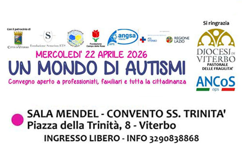 convegno autismo viterbo