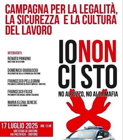 convegno legalità crotone io non ci sto