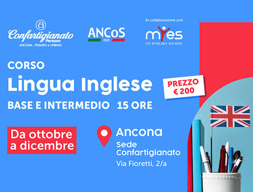 corso lingua inglese base intermedio ancona