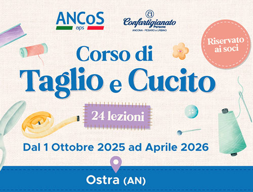 corso taglio e cucito imparare a fare riparazioni sartoriali