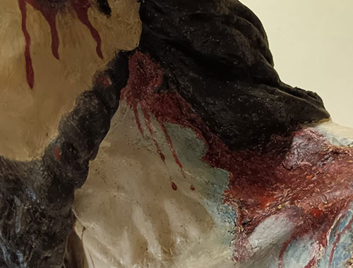 cristo deriso statua