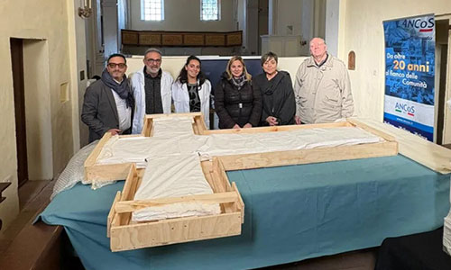 restauro crocifisso villa verrucchio