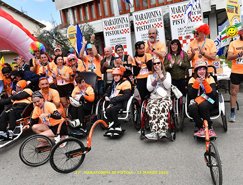 disabili maratonina pistoia