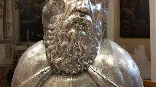 restauro busto argenteo san guglielmo scicli ragusa