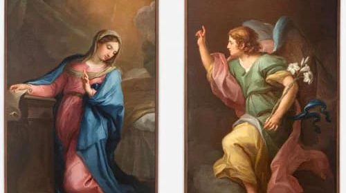 dipinti olio su tela sebastiano conca, progetto restauro ancos 5x1000