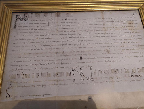 federico di svevia documento bolla aurea