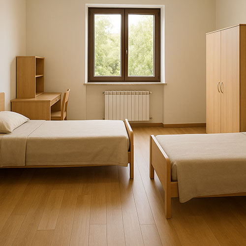 fornitura arredi casa famiglia suore minime della passione cosenza