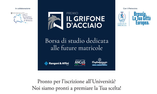 borsa di studio grifone d'acciaio brescia