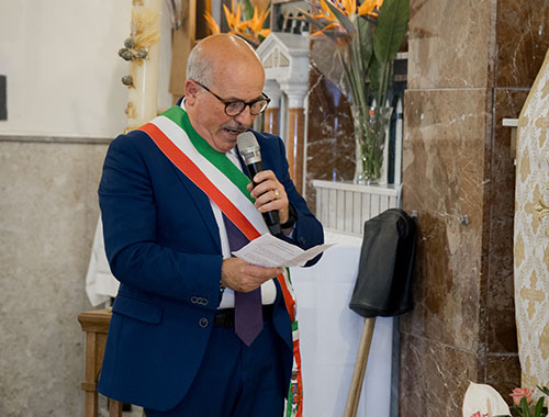 istituzioni locali inaugurazione presbiterio pallavicino