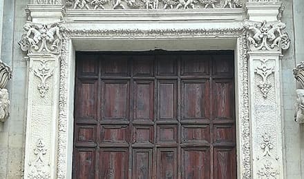 Duomo Lecce portone