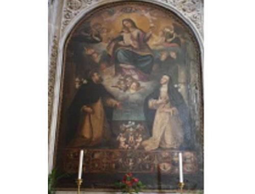 Madonna del Rosario nella Chiesa Madre di Cannole