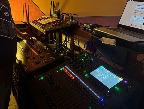 mixer impianto auditorium ponsacco