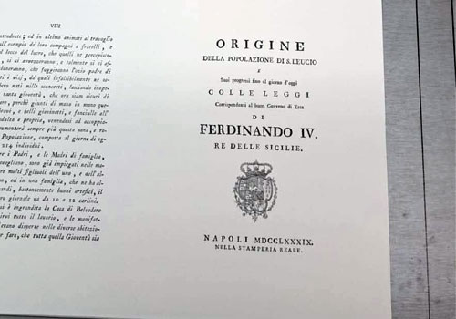 codice san leucio