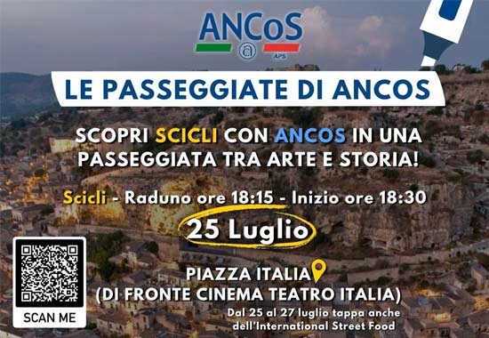 cosa vedere scicli passeggiata con ancos ragusa