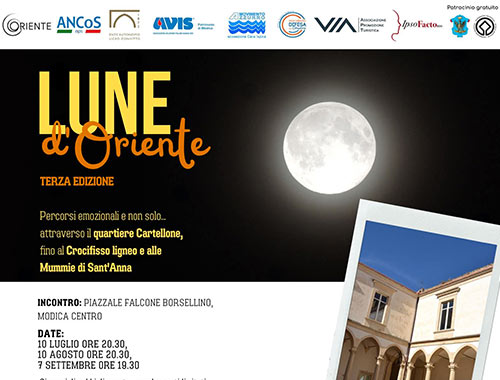 Torna “LUNE d’Oriente”: percorsi emozionali nel cuore di Modica