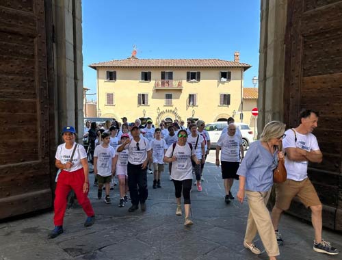 prima camminata borgo monte san savino ancos arezzo