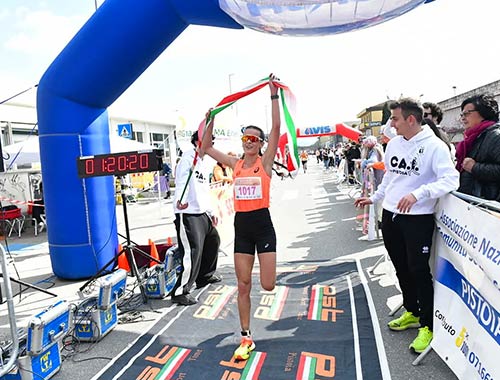 prima classificata 2026 maratonina pistoia