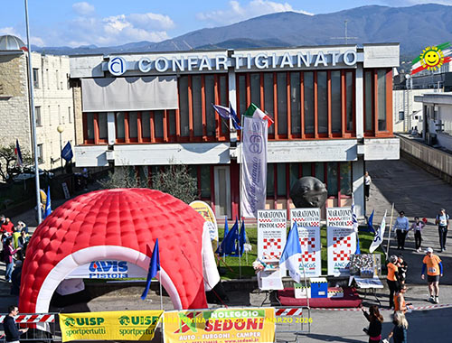 partenza maratonina pistoia