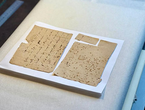 restauro conservativo lettera giacomo leopardi