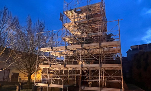 restauro ossario della bicocca novara