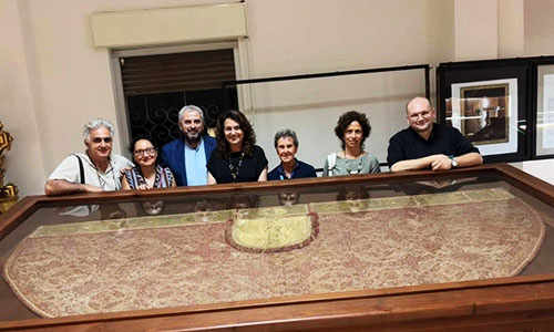 restauro piviale basilica cattedrale san bartolomeo
