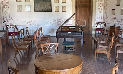 sala della musica villa pisani