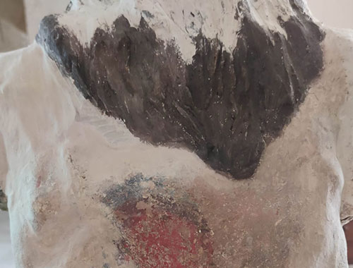 schiena cristo deriso