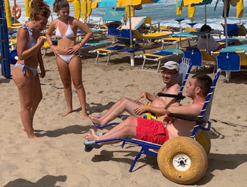 sdraio disabili job summer ancos palermo