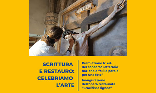 premiazione concorso letterario inaugurazione crocifisso ligneo