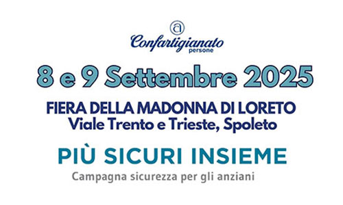 più sicuri insieme sicurezza anziani fiera spoleto