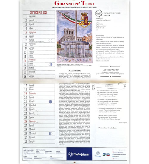 Calendario Ternana Giranno Pé Terni